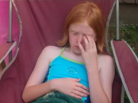 Niña con hipoglucemia Niña con hipoglucemia